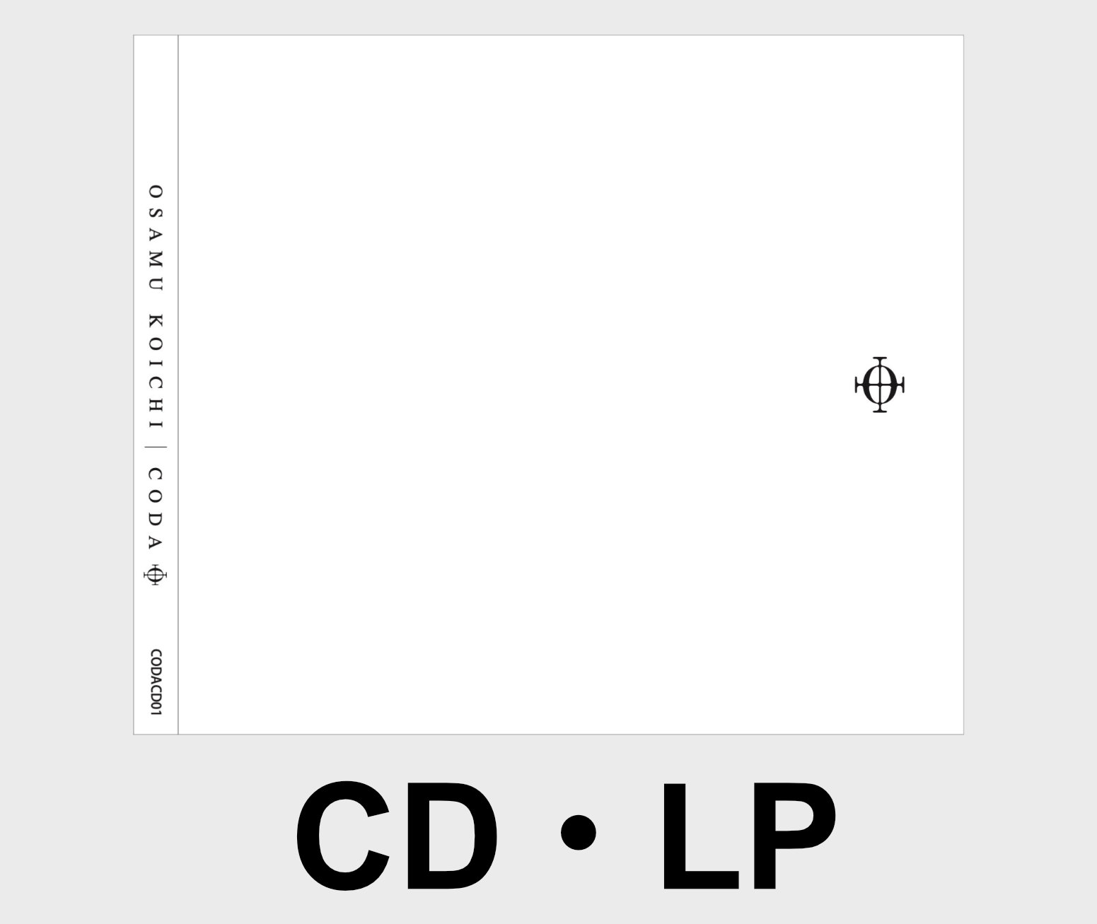 Cd Lp Coda コーダ 納浩一 納浩一 Official Web Shop